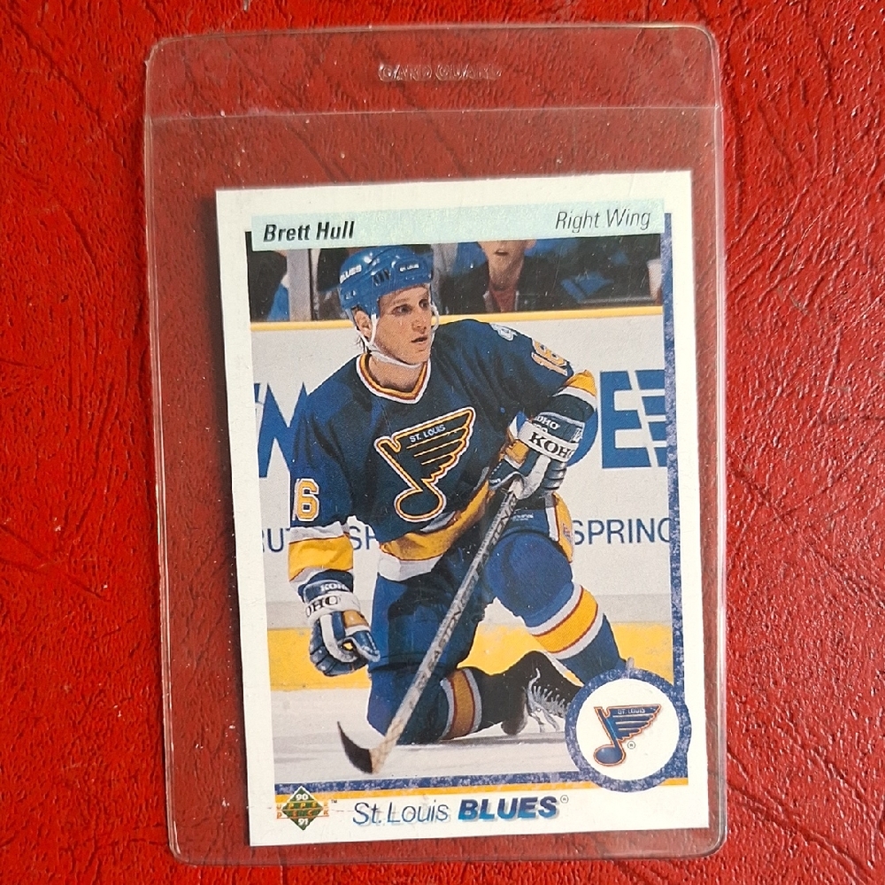 Bret Hull St. Louis Blues Hockey Card NHL